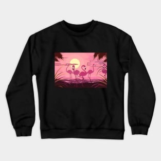 Flamingo Crewneck Sweatshirt